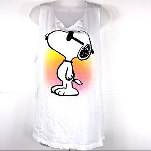 Snoopy tank top (19) 2x cute ombré top